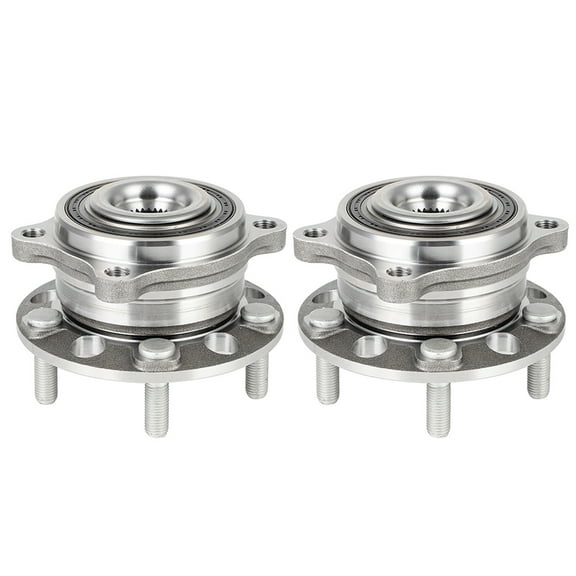 SCITOO 2pcs Front Wheel Bearing Hub Assembly 51750-C5000 fit for Hyundai Santa Fe 2015-2019, for Hyundai Santa Fe XL 2016-2019, for Kia Sorento 2016-2020 5 Lugs