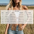 thumbnail image 2 of Women's Faux Suede Fringe Vest Tie Front V Neck Sleeveless Cropped Tassel Trim Boho Western Cowgirl Style Summer Festival Concert Outwear Brown, 2 of 3