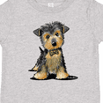 thumbnail image 4 of Inktastic Little Gent Yorkie Boys or Girls Toddler T-Shirt, 4 of 5