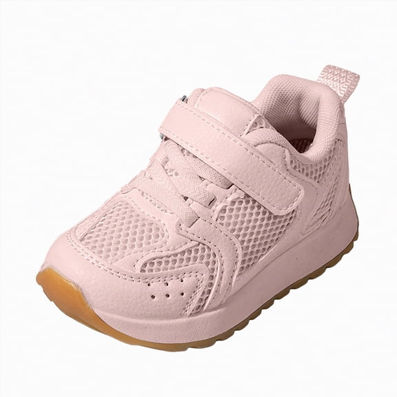 enyan Girls Cheerleading Shoes Breathable Youth Cheer Competition Sneakers Athletic Training Dance Tennis Walking Shoes Girls' Sneakers,Pink,Size 6.5