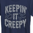 thumbnail image 3 of Instant Message - Keepin It Creepy - Women's Short Sleeve Graphic T-Shirt, 3 of 6