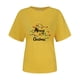 thumbnail image 4 of Blusas para las Mujeres Casual, Navidad Impresión Cuello Redondo Blusa de Moda, Fiesta de Fiesta Camiseta Top, 4 of 8