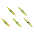 thumbnail image 1 of Jig de lanzamiento lento, señuelos metálicos duros luminosos de caída plana para agua salada (120 g), 1 of 6