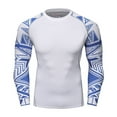 thumbnail image 2 of YUUMIN Men's Long Sleeve Upf 50+ Rash Guard Shirts Athletic Tank Top Gym Workout Fitness Sportswear Type A XL, 2 of 3
