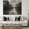 thumbnail image 4 of Design Art - Mountain River with Fog and Rain, 4 of 5