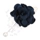 thumbnail image 1 of Uxcell Pulsera de Muñeca Flor Artificial Broche Paquete de 1 Rosa Muñeca Novia Novio Decorativa 12x7cm Azul Marino, 1 of 5