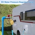 thumbnail image 3 of Vanne de Régulation de Pression d'Eau pour VR, Réducteur de Pression d'Eau Réglable avec Jauge et Filtre d'Entrée pour VR, 3 of 8
