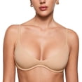 thumbnail image 1 of Sostén INLYRIC Inbarely Plus Demi con Aro y Sin Relleno 40E Beige, 1 of 6