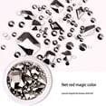 thumbnail image 1 of Today Discount Naittoop Nail Jewelry Big Diamond Water Drop Flat Bottom Diamond Rhinestone Mixed Set Box, 1 of 2