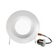 thumbnail image 2 of NICOR Lighting 5/6 inch 800 Lumen LED Recessed Downlight Retrofit Light Fixture in White, 5000K (DCR561081205KWH), 2 of 9