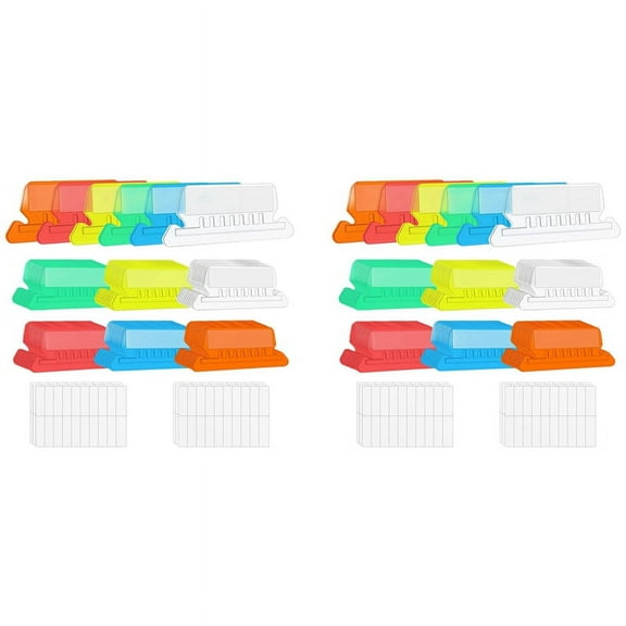 120 Pcs 2 Inch Hanging Folder Tabs and 240 Grids Inserts for Quick Identification of Hanging Files Hanging File Inserts,as shown