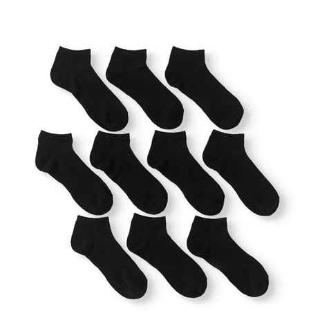 Women's P10 No Show Socks Solid Colors, 10-Pack