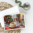 thumbnail image 2 of Cavalier Spaniel Christmas Cookies Greeting Cards Pack of 8 7 in x 5 in, 2 of 3