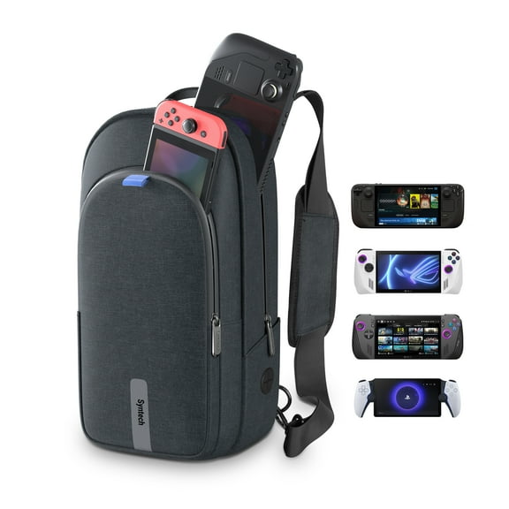 Syntech Carrying Bag for Handheld Gaming Consoles, Black