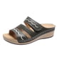 thumbnail image 2 of Zapatillas de tacón inclinado de una línea para mujer, novedad de verano, informales, a la moda, para exteriores Wmkox8yii hj789, 2 of 9