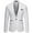 White, variant on Dpytoraw New Solid Color Single Casual Small Suit With Slit Wedding Banquet Men's Suit Jacket