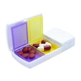 thumbnail image 2 of leaveforme Pocket Pill Case,Travel Pill Box,Pill Cutter,Compartments Portable Small Medicine Container,Cute Pill Holder,Mini Pill Organizer,Storage Drug Case, 2 of 8