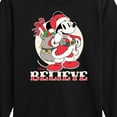 thumbnail image 3 of Disney - Believe Santa Mickey Christmas - Toddler & Youth Long Sleeve Graphic T-Shirt, 3 of 5