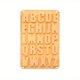 thumbnail image 1 of 1pc, Alphabet Chocolate Mold (13''x8.85''x0.59''), 3D Silicone Mold, English Letters Candy Mold, Fondant Mold, Baking Tools, Kitchen Gadgets, Kitchen Accessories, 1 of 4