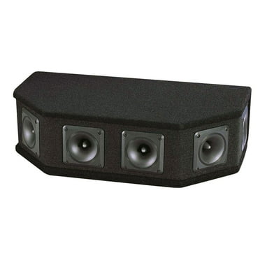 Pyle PAHT4 300 Watt 4 Way DJ Tweeter Speaker Sound System Enclosure Box ...