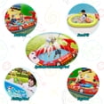 thumbnail image 3 of Pad Large Inflatable Sprinkler Pool for Kids Splash Water Playing Pad Swimming Pool Summer Water Toys for Outdoor Backyard, Submarine 69 Inch, 3 of 6