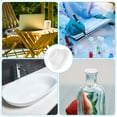 thumbnail image 6 of Uxcell 15Pcs Silicone Hole Plug, Waterproof Round Rubber Stoppers Bottle Seal Plugs Tube Pipe End Caps for 19mm/0.75" Hole for for Bathtub Bottle, White, 6 of 6