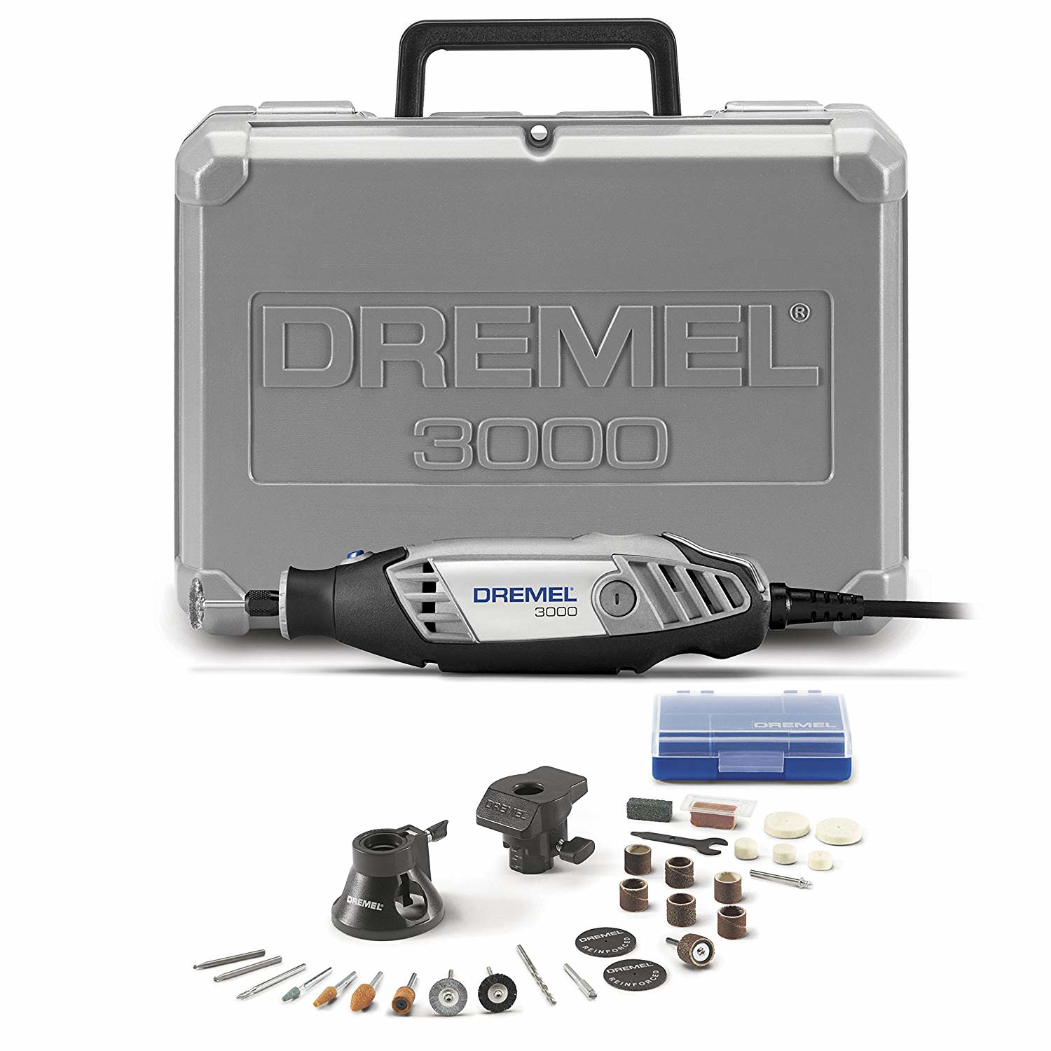 Dremel 3000 28 pcs Variable Speed Rotary Tool Kit + Flex Shaft