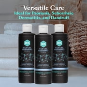 DHS Tar Gel Shampoo – Coal Tar Scalp Shampoo – 8oz