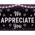 thumbnail image 4 of Purple Theme Appreciation Banner Sparkle Balloon Starry Design for Celebration Event Party Decoration, 4 of 7