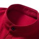 thumbnail image 5 of Blusa y camisa de manga corta con cuello vuelto para hombre, blusa informal de moda con cuello vuelto, blusa lisa de manga corta con botones, blusa de poliéster para hombre, 5 of 8