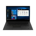 thumbnail image 3 of Lenovo ThinkPad P1 Gen 3 20TH003KUS 15.6" Mobile Workstation - Full HD - 1920 x 1080 - Intel Xeon W-10855M Hexa-core (6 Core) 2.80 GHz - 32 GB RAM - 1 TB SSD - Midnight Black - Windows 10 Pro for, 3 of 16