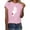 Pink, variant on Blouses for Women Fashion 2025 Plus Size Evening Party Shirts White Women Tank Tops Loose Workout Short Sleeve Button Up Shirts for Women Print