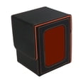 thumbnail image 3 of Caja de baraja de cartas shamjiam estuche de juego negro naranja para más de 100 tarjetas, 3 of 8