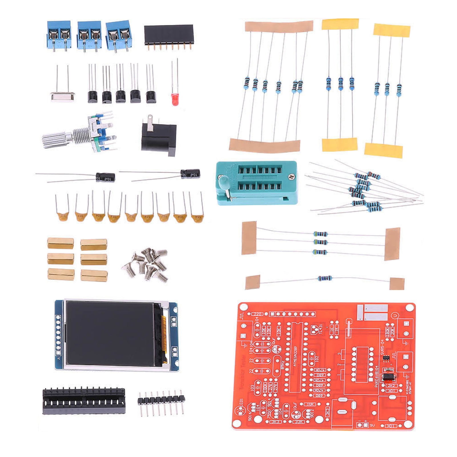 Digital LCD Multimeter DIY Kit Signal Generator Tools Electronic Measurement Testing Tools