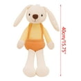 thumbnail image 2 of Vacemry Under $5 Long Ear Rabbit Plush Toy, 40cm Fluffy Stuffed Bunny Doll, Cute Animal Figure for Home Decor, Bedroom Shelf Decoration, Soft Plush Animal Collectible, 2 of 2