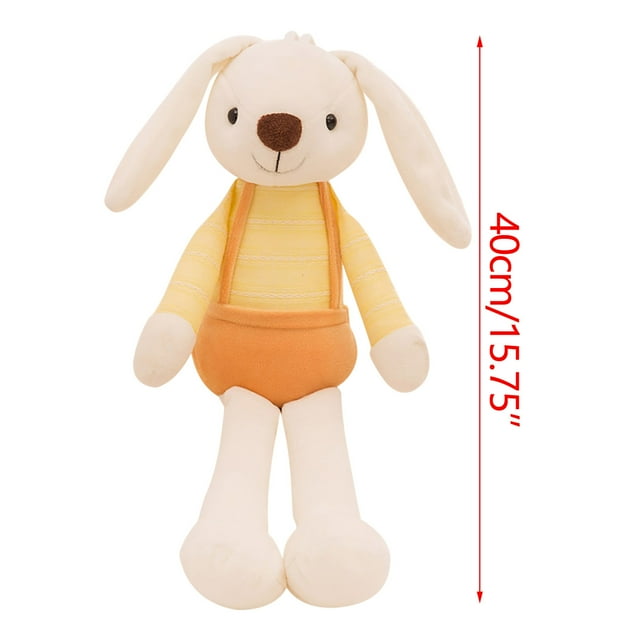 Creative Rabbit Doll Plush Toy Ornament Cute Rabbit Plush Toy Pillows Long Ears Rabbit Girl Doll Gift for Children