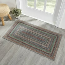 VHC Brands Multi Jute Rug Rect w/Pad 27x48
