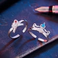 thumbnail image 6 of Unisex Copper Adjustable Ring Ornament For Anime Fans Jewelry Irregular Design Gift Idea Secondary Element Ring, 6 of 6