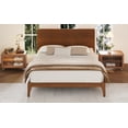 thumbnail image 2 of Mid-Century Modern Full Size 12 Inch Bamboo Wood Platform Bed with Wood Slat Metal Support, No Box Spring Needed, Easy Assembly (Old SKU:N849P268003D), 2 of 25