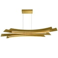 thumbnail image 2 of CWI Lighting Candora Integrated LED Brass Chandelier, 2 of 8