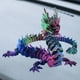 thumbnail image 4 of Dragón impreso en 3D Dragón articulado impreso en 3D de 33/48 cm, juguete antiestrés, dragón articulado lindo, 4 of 6