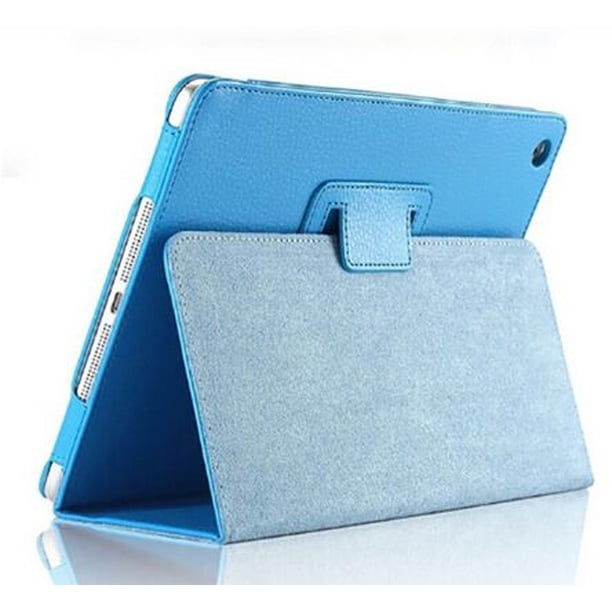 Litchi Grain Tablet Case Cover Dual Folding Pu Leather Protector Para Ipad 2 3 4 Eigraketly EL013730-10
