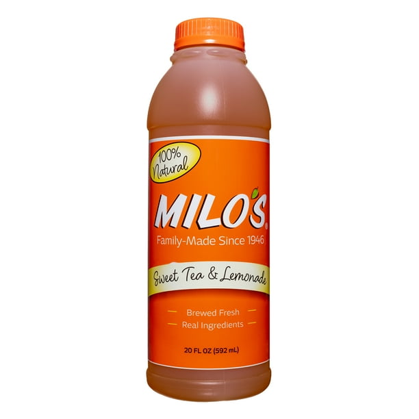 Milo’s Sweet Tea and Lemonade, 100 Natural, 20 Fl. Oz. Bottle