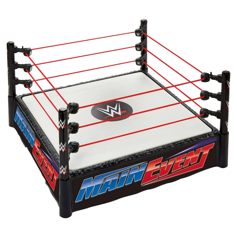 WWE Superstar Ring with Labels for Main Event & RAW, Spring-Loaded