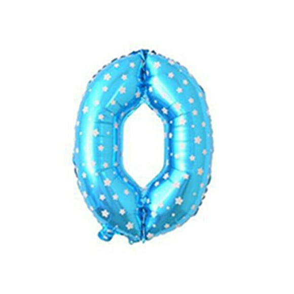 Ballon Chiffre de 32 Pouces Décoratif en Aluminium 2 1 4 5 Ballon en Feuille Anniversaire Mariage Fête Cadeau de Vacances Décoration Type 0