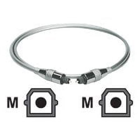 UPC: 0728736021938 | Hosa Technology 15  Pro Toslink Male to Toslink Male Fiber Optic Cable