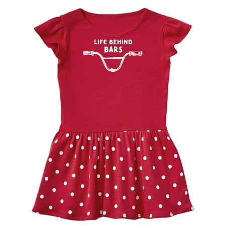 

Inktastic Life Behind Bars BMX Gift Toddler Girl Dress