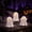 White, variant on 3 Pack Light Up Ceramic Ghost Figurines, Illuminated Cute Spooky Statue Set, Mini Indoor Ornaments for Tabletop Shelf, Halloween Holiday Decoration (Black)