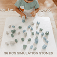 thumbnail image 6 of Comfy Cubs Stacking Blocks for Toddlers 36 Pieces - Educational Wooden Blocks Toddler Toys Set, 6 of 8