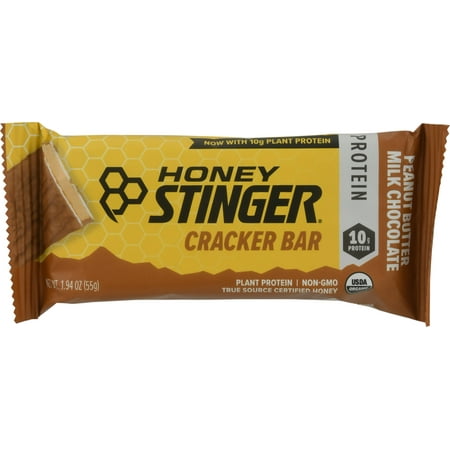 Peanut Butter Milk Choc Cracker Bar 10g Protein EA